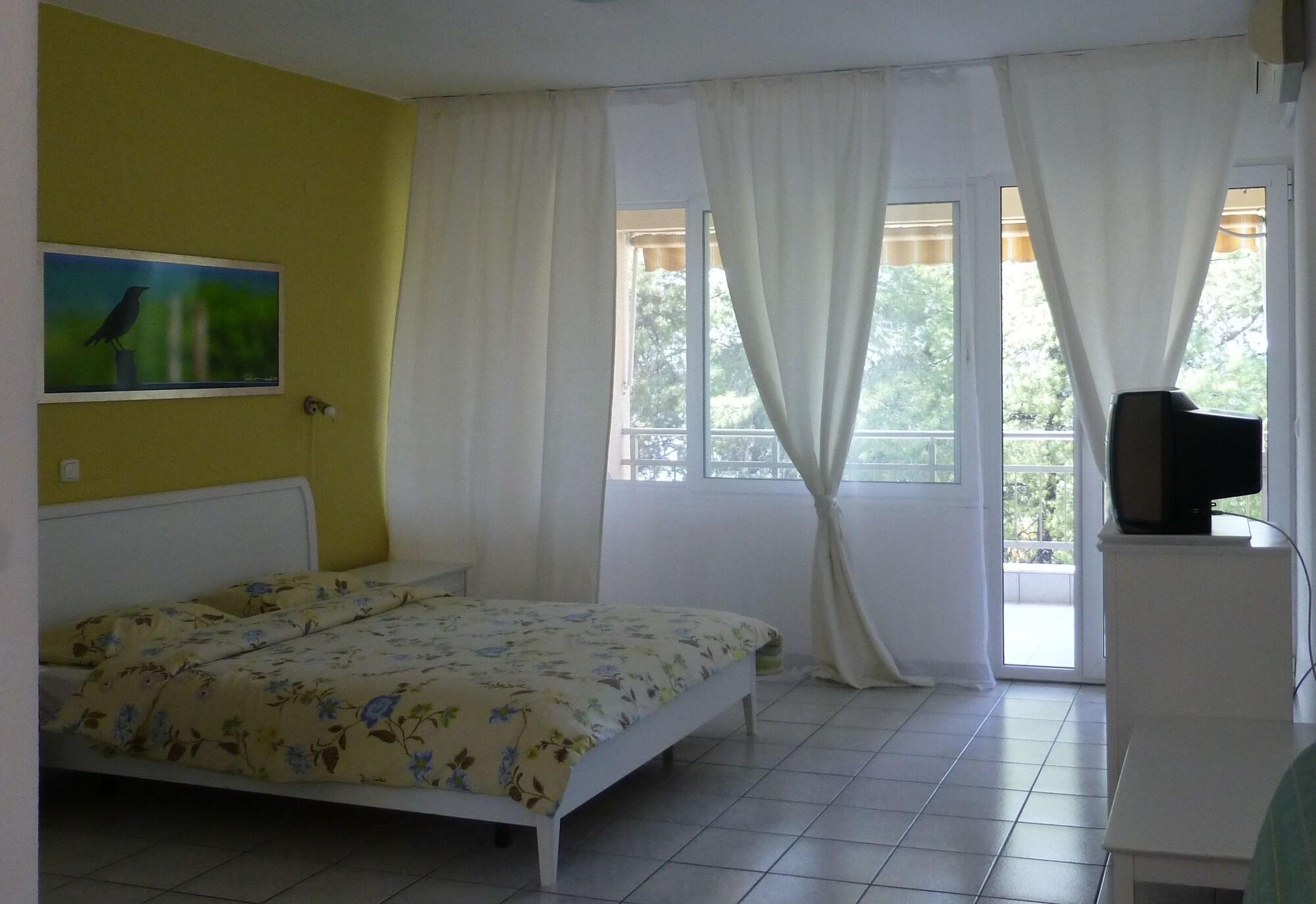 Dryades Hotel Siviri Exteriér fotografie