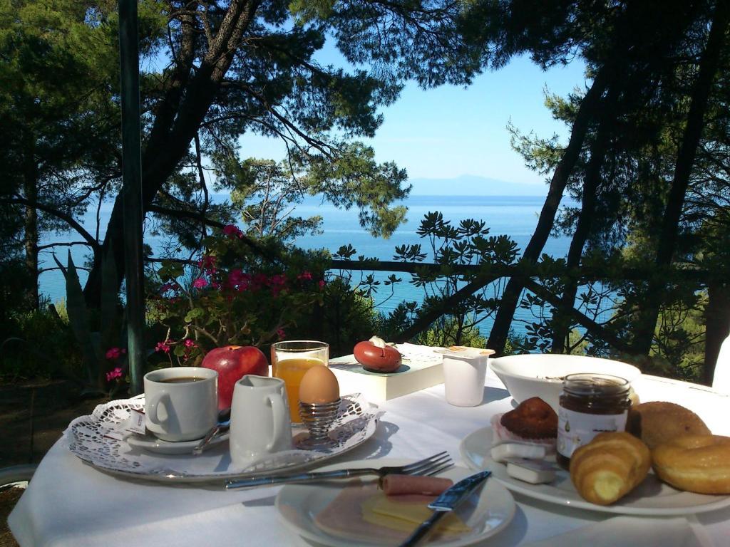 Dryades Hotel Siviri Exteriér fotografie